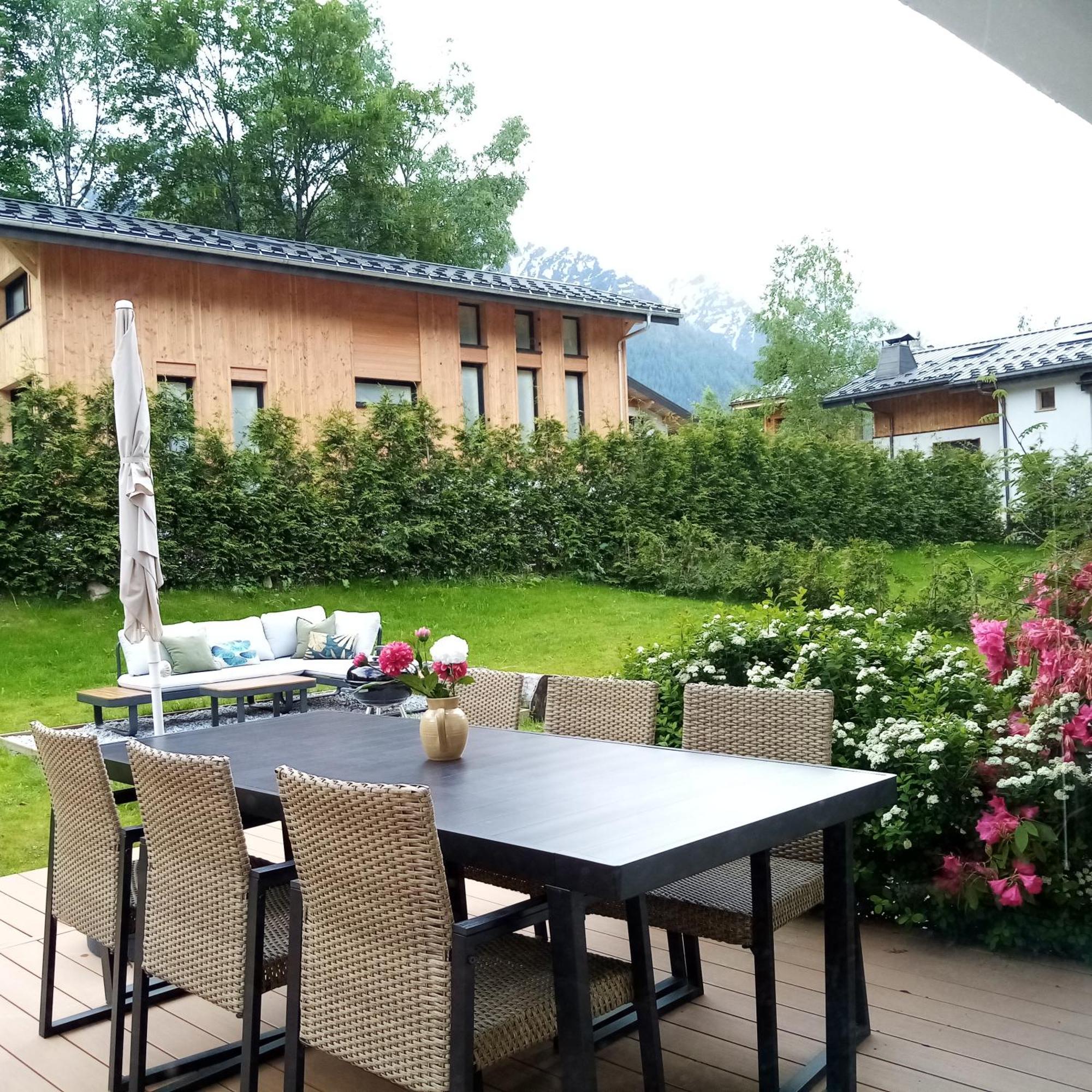 Appartement De Luxe Avec Jacuzzi, Vue Montagne Et Jardin Chamonix